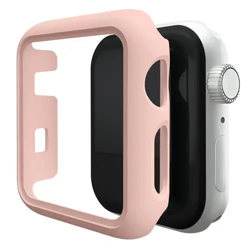 Fashion Matte Protective Case for Apple Watch SE Cover 7 6 5 4 3 PC Bumper 41mm 44mm 38mm 42mm 45mm Hard Shell for iWatch Frame