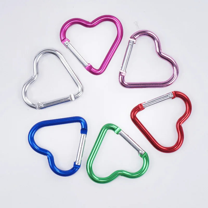 1 Pcs Heart-shaped Aluminul Kit Accessories