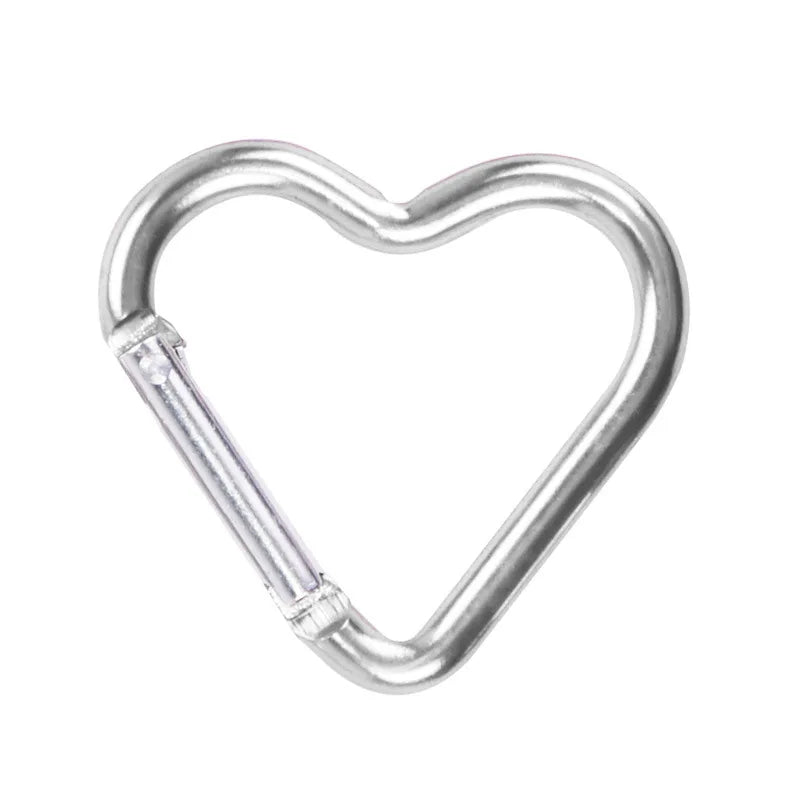 1 Pcs Heart-shaped Aluminul Kit Accessories