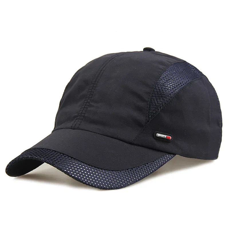 Simple Solid Baseball Cap for Men Spring/Summer Lightweight Breathable Sun Hat Adjustable Outdoor Sports Cap Lenceria Para Damas