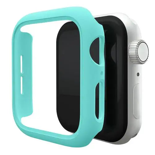 Fashion Matte Protective Case for Apple Watch SE Cover 7 6 5 4 3 PC Bumper 41mm 44mm 38mm 42mm 45mm Hard Shell for iWatch Frame